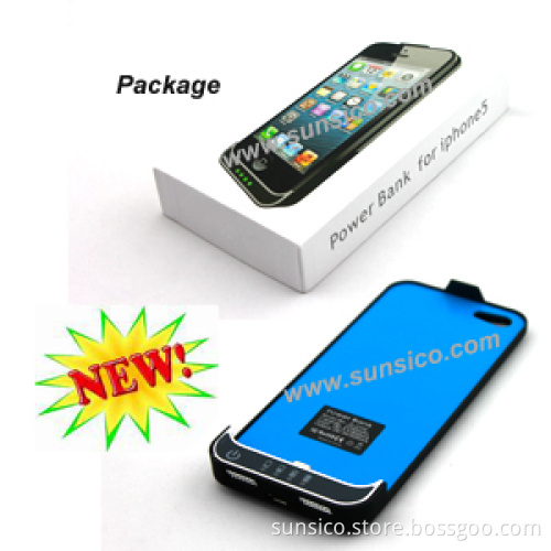 2200mAh Power Bank Case for iPhone5 (SPB-1026)